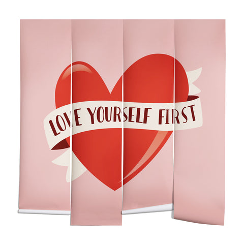 BlueLela Love Yourself First Wall Mural