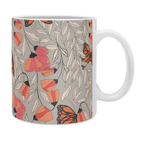 BlueLela Monarch garden 001 Coffee Mug