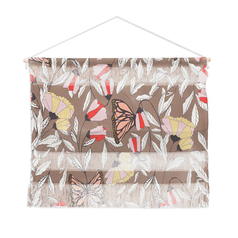 BlueLela Monarch garden 002 Wall Hanging Landscape