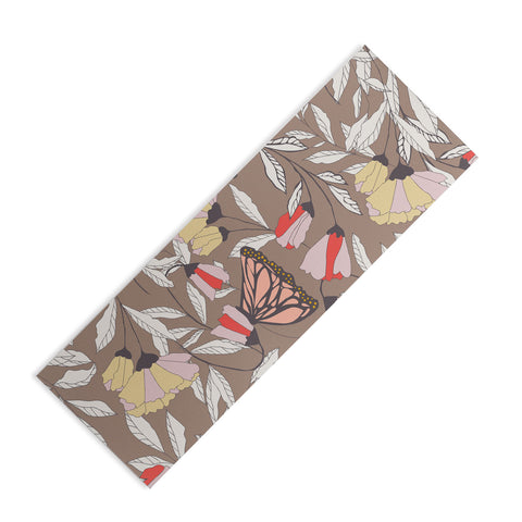 BlueLela Monarch garden 002 Yoga Mat