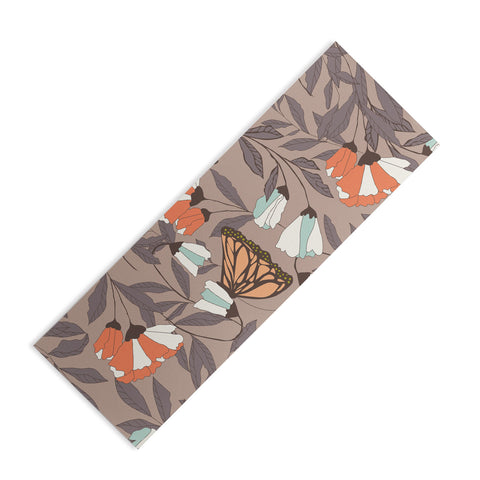 BlueLela Monarch garden 004 Yoga Mat