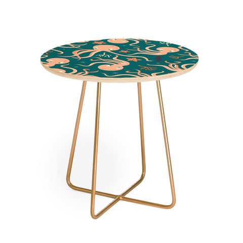 BlueLela Octopus 003 Round Side Table