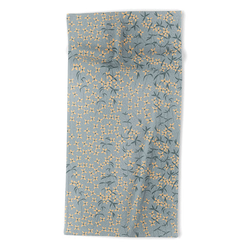 BlueLela Seamless pattern design Beach Towel