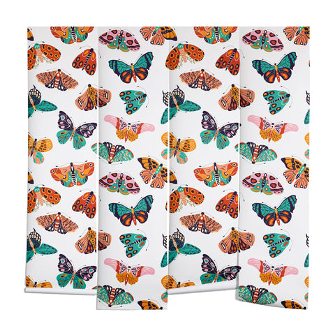 BlueLela Spring Butterflies Pattern 003 Wall Mural