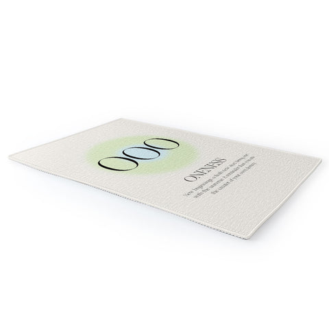 Bohomadic.Studio Angel Number 000 Oneness Area Rug