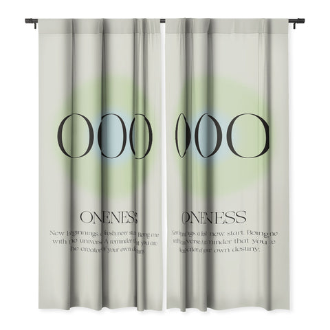 Bohomadic.Studio Angel Number 000 Oneness Blackout Non Repeat