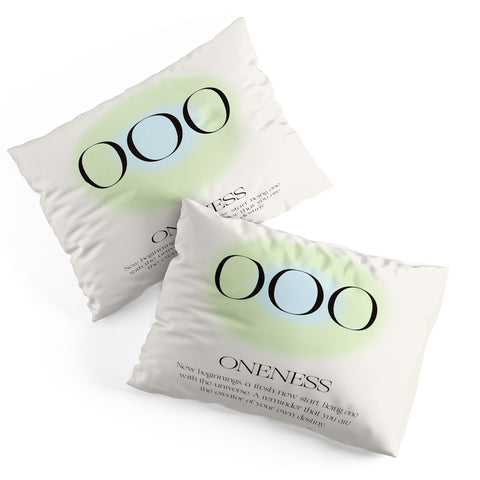 Bohomadic.Studio Angel Number 000 Oneness Pillow Shams