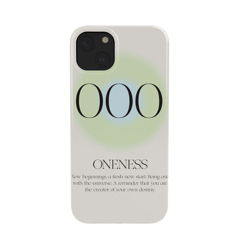 Bohomadic.Studio Angel Number 000 Oneness Phone Case