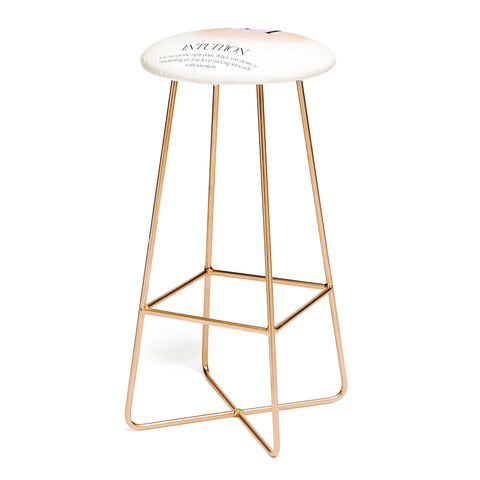 Bohomadic.Studio Angel Number 111 Intuition Bar Stool