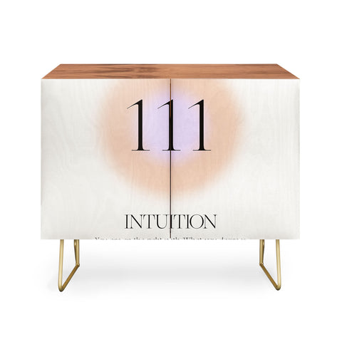 Bohomadic.Studio Angel Number 111 Intuition Credenza