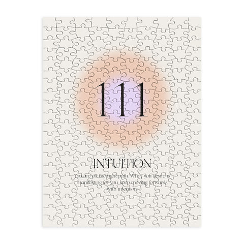 Bohomadic.Studio Angel Number 111 Intuition Puzzle