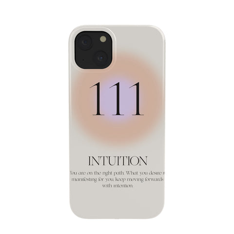 Bohomadic.Studio Angel Number 111 Intuition Phone Case