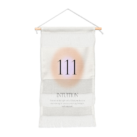 Bohomadic.Studio Angel Number 111 Intuition Wall Hanging Portrait