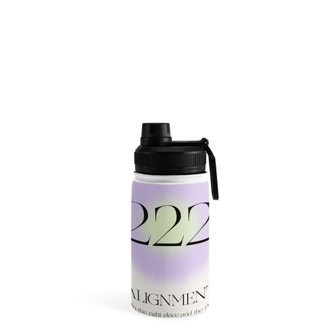 Bohomadic.Studio Angel Number 222 Alignment Water Bottle