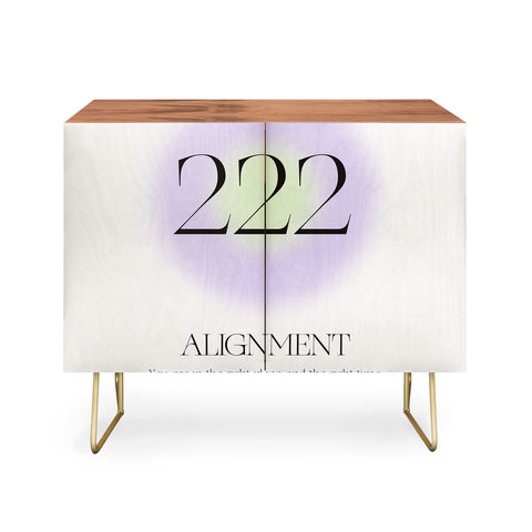 Bohomadic.Studio Angel Number 222 Alignment Credenza