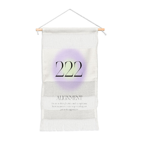Bohomadic.Studio Angel Number 222 Alignment Wall Hanging Portrait