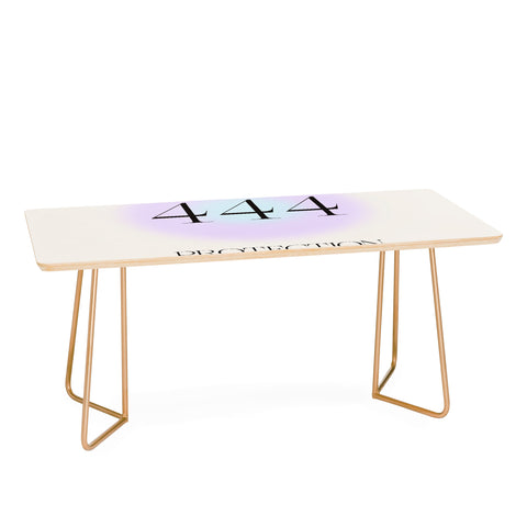 Bohomadic.Studio Angel Number 444 Protection Coffee Table