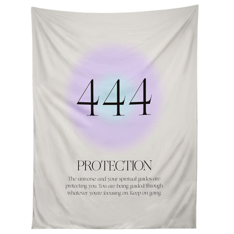 Bohomadic.Studio Angel Number 444 Protection Tapestry