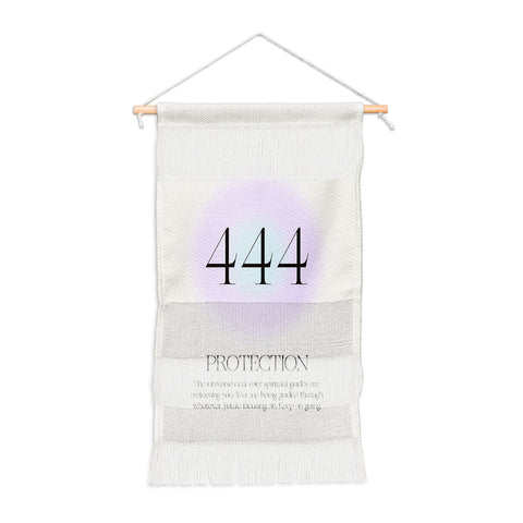 Bohomadic.Studio Angel Number 444 Protection Wall Hanging Portrait