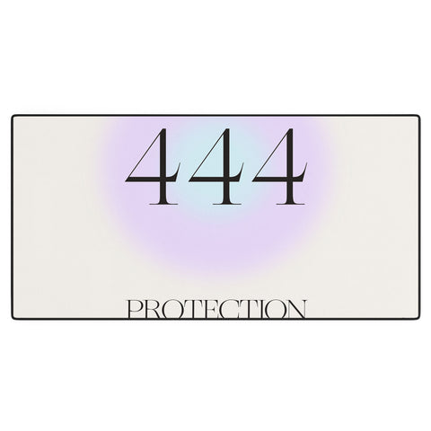 Bohomadic.Studio Angel Number 444 Protection Desk Mat