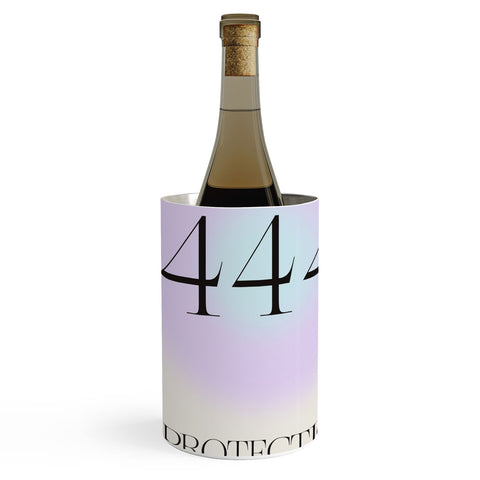 Bohomadic.Studio Angel Number 444 Protection Wine Chiller