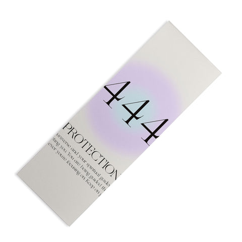 Bohomadic.Studio Angel Number 444 Protection Yoga Mat