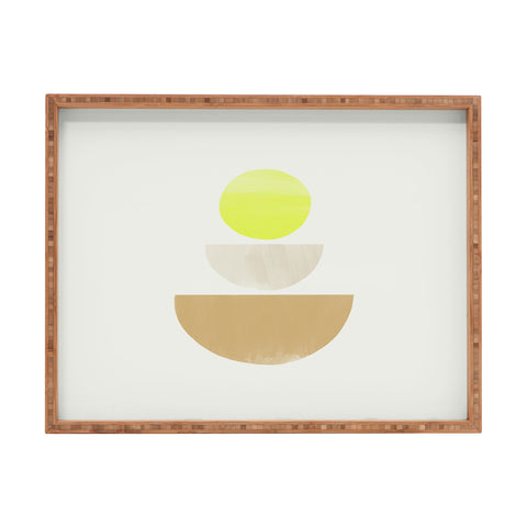 Bohomadic.Studio Balancing Shapes NO1 Neon Rectangular Tray