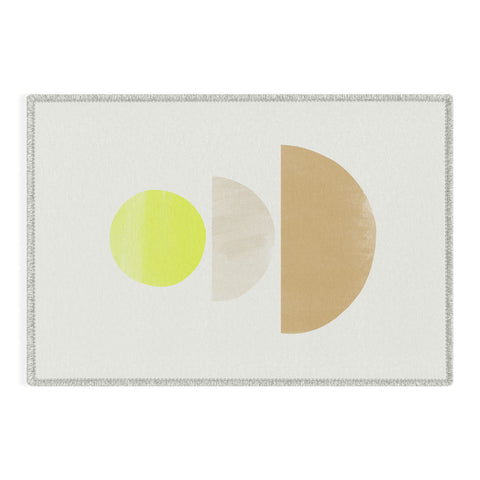 Bohomadic.Studio Balancing Shapes NO1 Neon Outdoor Rug