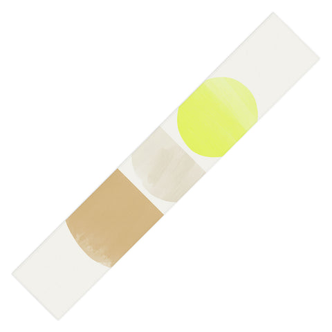 Bohomadic.Studio Balancing Shapes NO1 Neon Table Runner