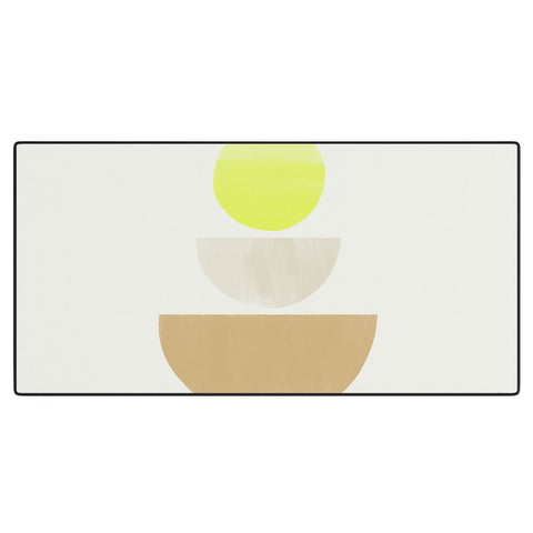 Bohomadic.Studio Balancing Shapes NO1 Neon Desk Mat