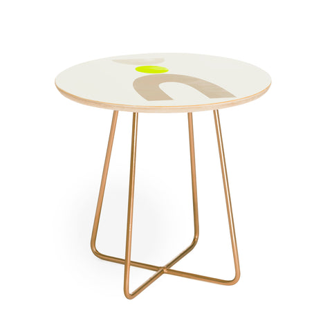 Bohomadic.Studio Balancing Shapes NO3 Neon Round Side Table