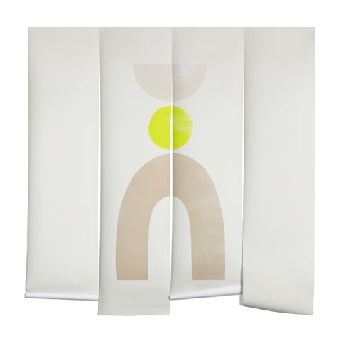 Bohomadic.Studio Balancing Shapes NO3 Neon Wall Mural