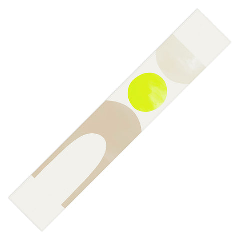 Bohomadic.Studio Balancing Shapes NO3 Neon Table Runner