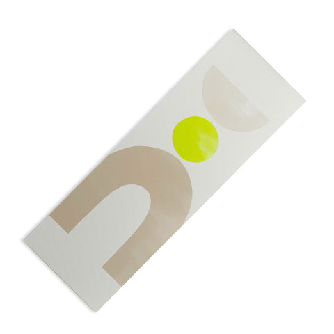 Bohomadic.Studio Balancing Shapes NO3 Neon Yoga Mat