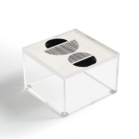 Bohomadic.Studio Balancing Stripes NO1 Black Acrylic Box