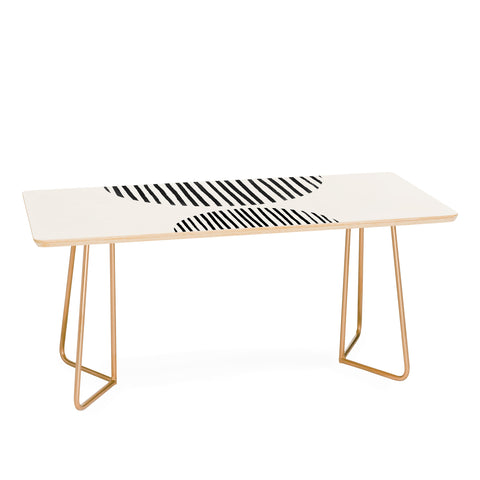 Bohomadic.Studio Balancing Stripes NO1 Black Coffee Table