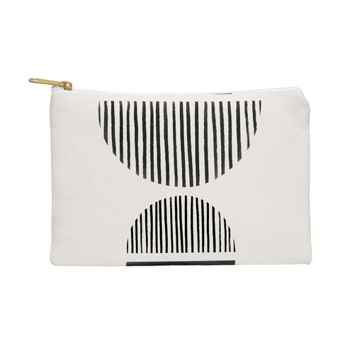 Bohomadic.Studio Balancing Stripes NO1 Black Pouch