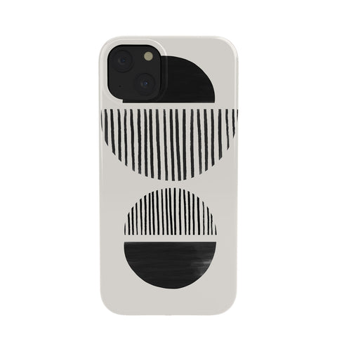 Bohomadic.Studio Balancing Stripes NO1 Black Phone Case