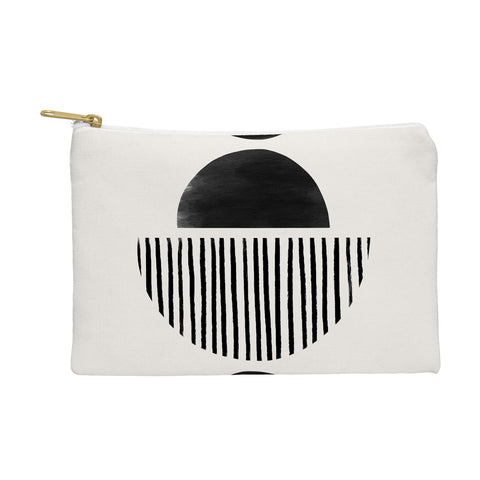 Bohomadic.Studio Balancing Stripes NO2 Black Pouch