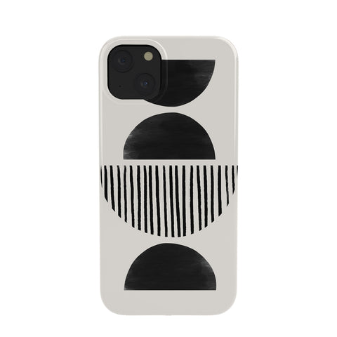 Bohomadic.Studio Balancing Stripes NO2 Black Phone Case