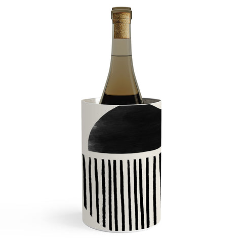 Bohomadic.Studio Balancing Stripes NO2 Black Wine Chiller