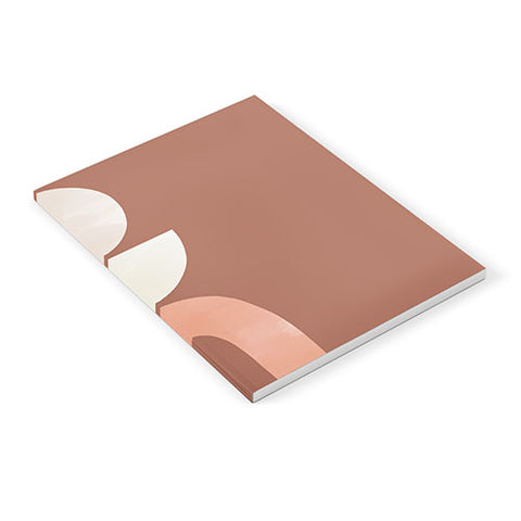 Bohomadic.Studio Boho Geometrics in Terra and Pink Notebook