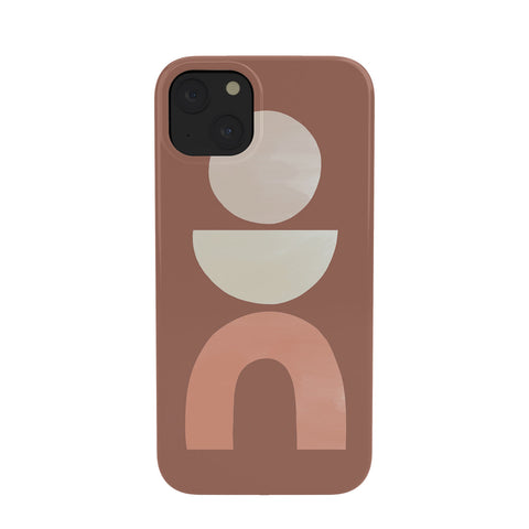 Bohomadic.Studio Boho Geometrics in Terra and Pink Phone Case