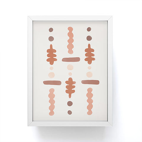 Bohomadic.Studio Botanical Garden Elements 3 Framed Mini Art Print