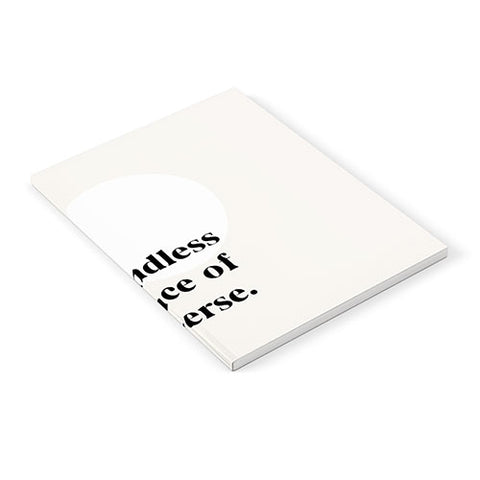 Bohomadic.Studio Connect To The Universe Inspirational Quote Notebook