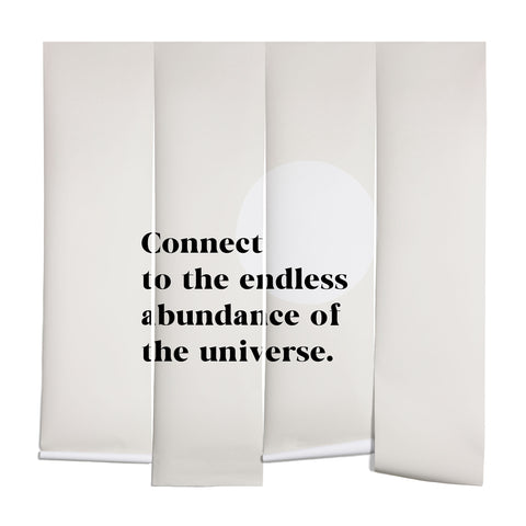 Bohomadic.Studio Connect To The Universe Inspirational Quote Wall Mural