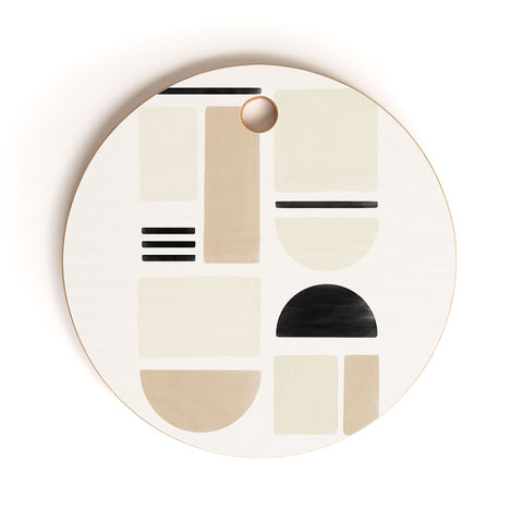 Bohomadic.Studio Cyclades Elements 3 Cutting Board Round