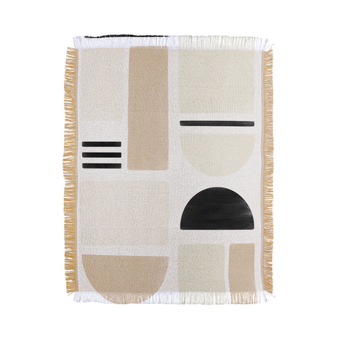 Bohomadic.Studio Cyclades Elements 3 Throw Blanket