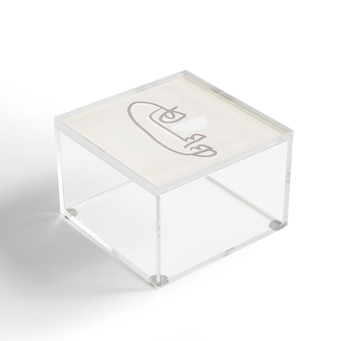 Bohomadic.Studio Female Line Face Acrylic Box