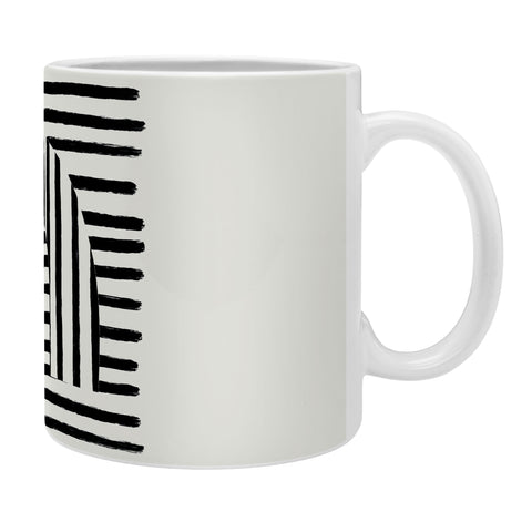 Bohomadic.Studio Minimal Series Black Striped Arch Coffee Mug